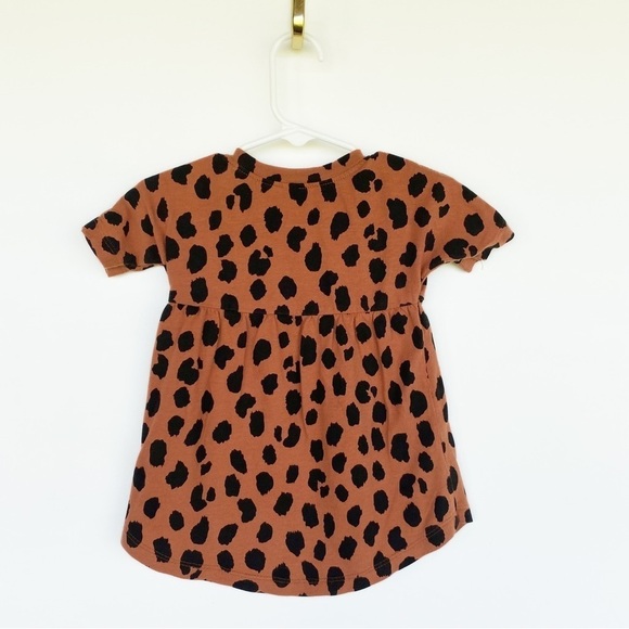 HUX BABY Organic Cotton Animal print Swirl Dress Baby size 9-12 Months - Picture 2 of 7
